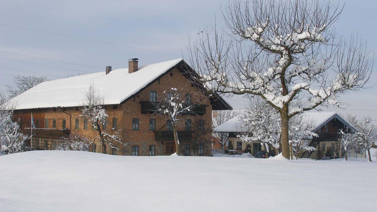 Hof im Winter Hof im Winter